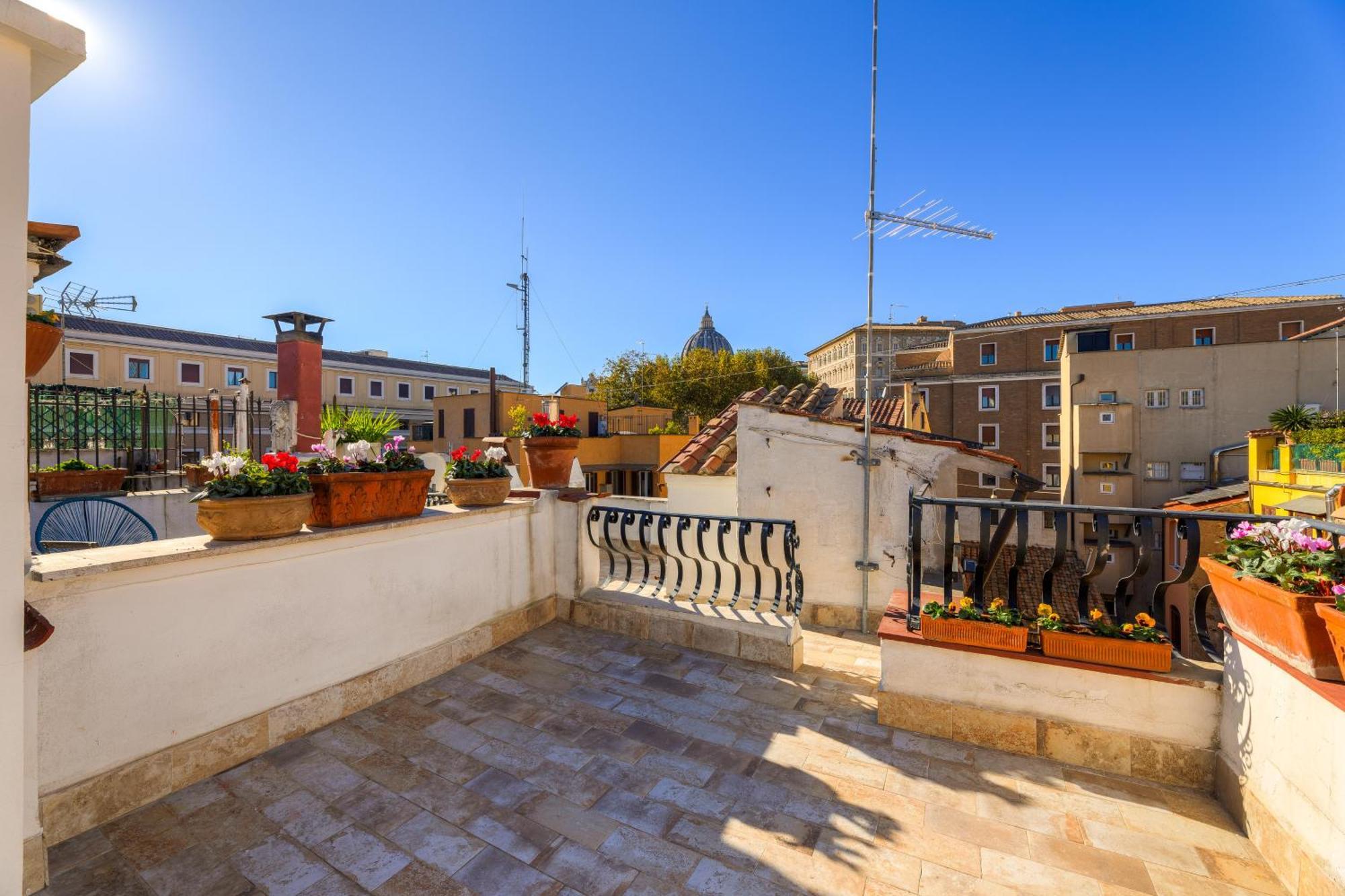 Апартаменты Borgo Pio Experience Рим Экстерьер фото